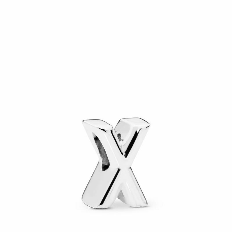 Pandora Letter X Charm NZ, Sterling Silver (326517-QKU)